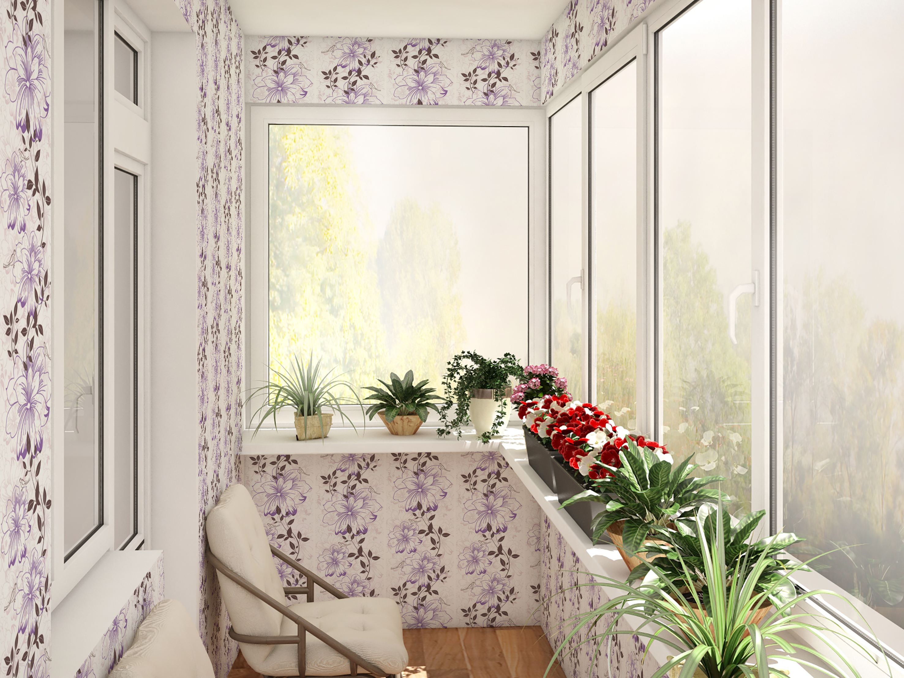 Северный балкон. Полубалкон полулоджия. Красивый балкон. Застекленный балкон с цветами. Остекленный балкон с цветами.