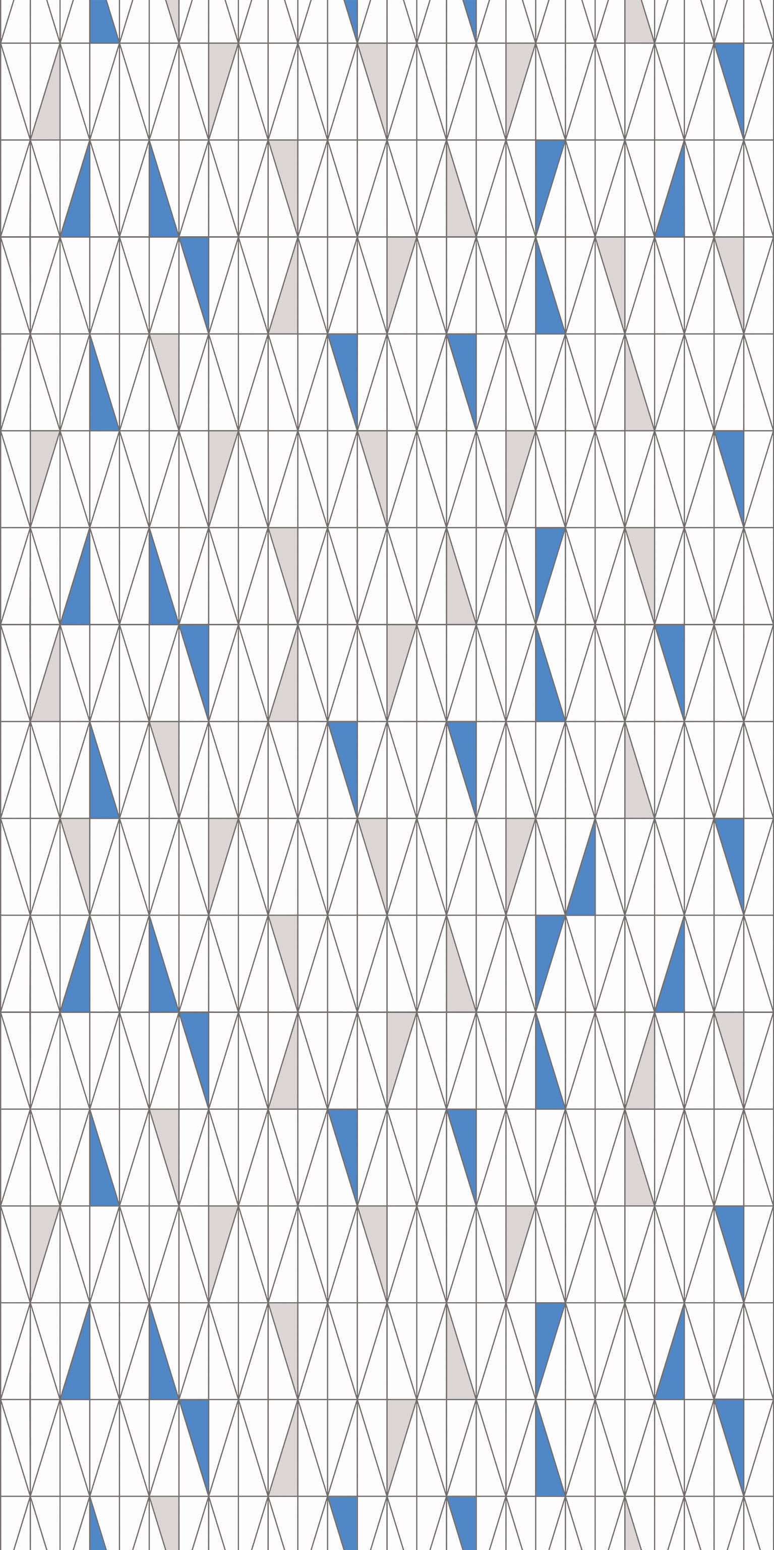 Пленка для термопереноса 340-4 треугольники синь + серебро из коллекции Freedom